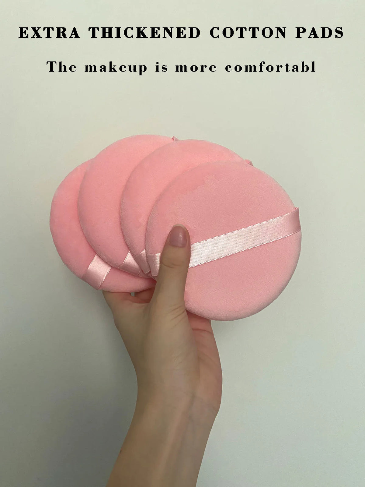 4-Pack Large Makeup Powder Puffs – Soft Face Sponge Set Makeup Powder Puff HIP