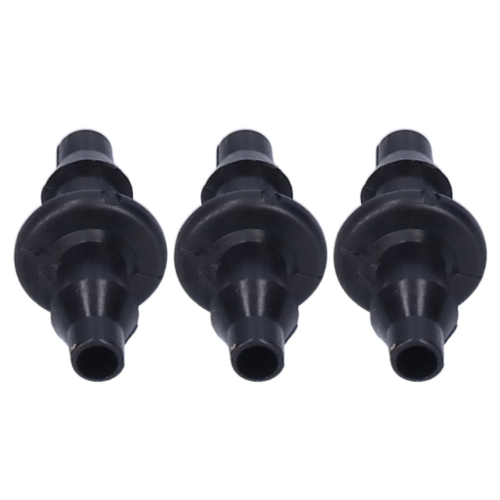 100pcs 4/7 2‑Way Connector Drip Irrigation Connector Fitting Garden Irrigation Accessories Barbed Connector Barbed Fitting HIP