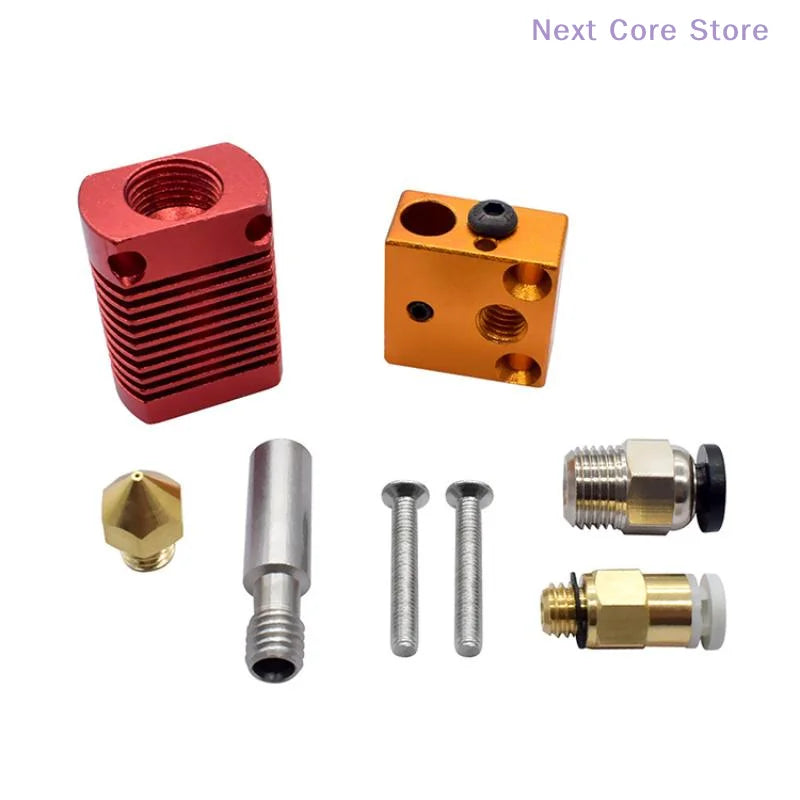 CR10 Hotend Kit – Heat Block, Nozzle & Thermistor | Ender 3 3D Printer Hotend Kit HIP