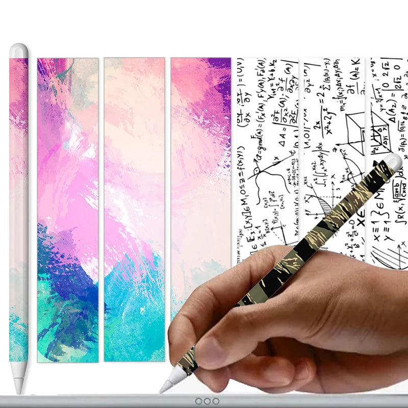 3-Pack Apple Pencil 2 Sticker Skins – Non-Slip Scratch-Proof Stylus Sticker Skin HIP