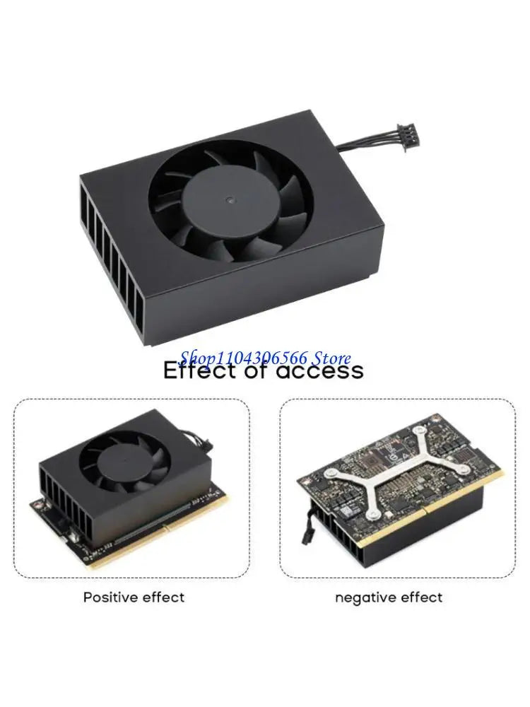 PWM Cooling Fan for Jetson Orin Nano NX – Aluminum Embedded Embedded Cooling Fan HIP CN