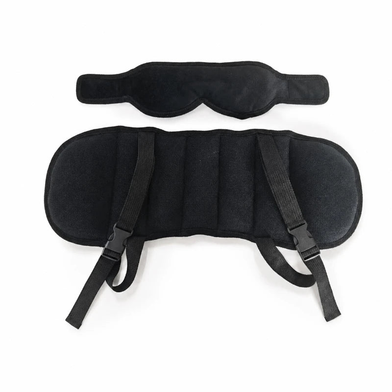 3D Contoured Travel Pillow 100% Blackout Zero Eye Pressure Sleeping Mask Soft Adjustable Travel Accessories HIP 1
