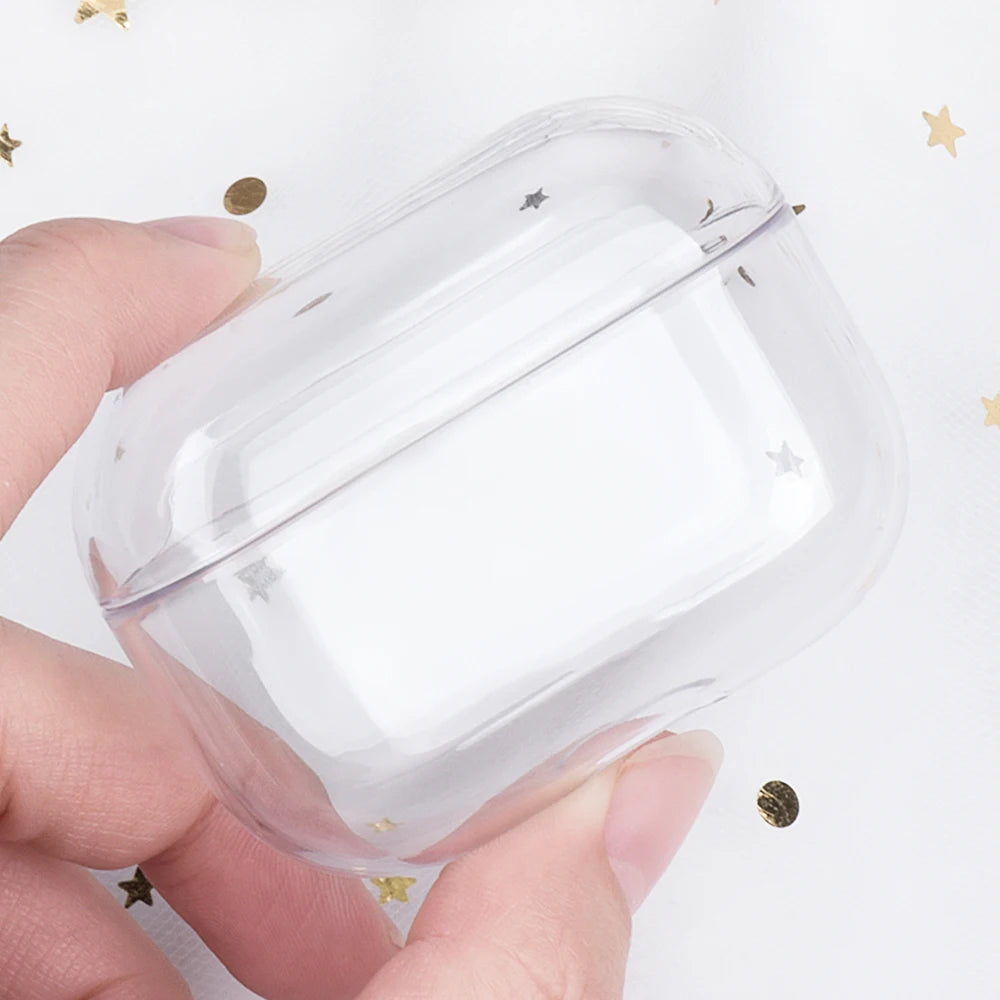 Clear TPU AirPods Case with Keychain | All Models Earphone Case Cover HIP