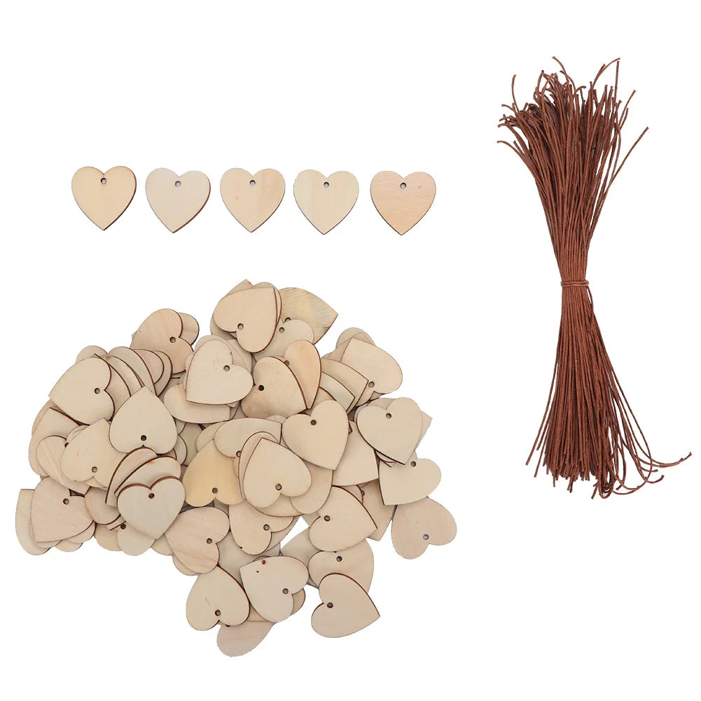 Lovely Heart-Shaped DIY Craft Hanging Decoration Ornament for Home Wedding Christmas Tree DIY Ornament Wedding Decoration HIP A
