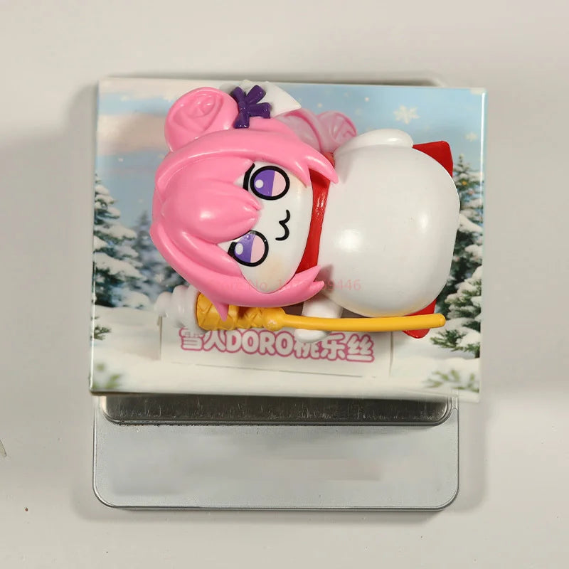 7cm Nikke Doro Snowman Q-Version Anime Figurine – Collectible Anime Figurine HIP