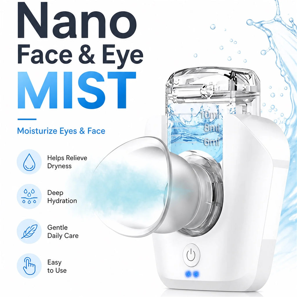 Rechargeable Facial Mist Sprayer – Mesh Nebulizer Humidifier Facial Mist Sprayer HIP