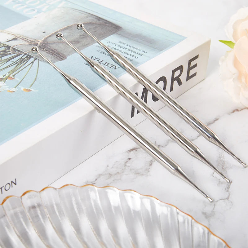 Face Eye Ears Acupuncture Point Probe Massage Pen Painless Acupoint Detecting Pen Facial Reflexology Tool Dredge Meridian HIP