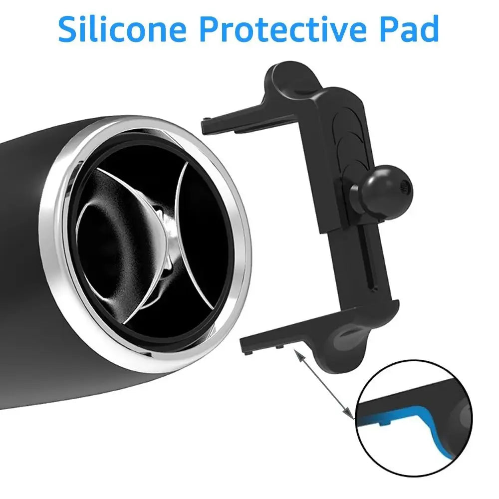 Universal Round Air Vent Car Phone Mount – 17mm Ball Head Car Phone Mount HIP
