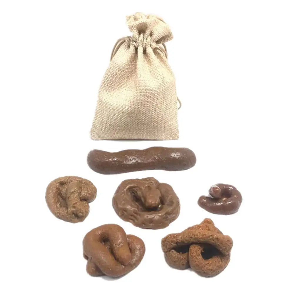 6-Pack Fake Poop Prank Toys – Realistic Funny Gag Gift Set Novelty Gag Toy HIP 1
