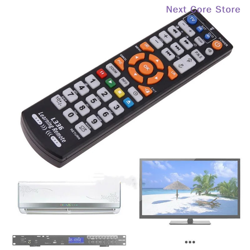 Universal Smart Remote Control with Learn Function – TV DVD SAT Universal Remote Control HIP