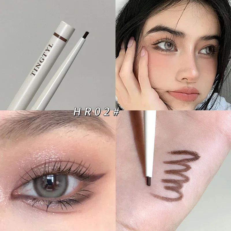 Waterproof Eyeliner Gel Pen No-Smudge Eyeliner for Female Contour of The Eyelid Long Lasting Smooth Pencil Eyes Makeup Cosmetics HIP 02