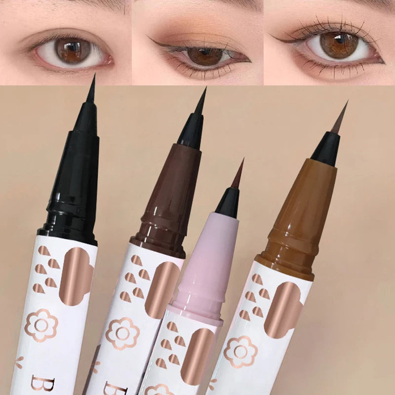 Eyeliner Lying Silkworm Pencil Undercover Draw Down To Non-Smudge Fine Natural Long-lasting Waterproof Eyes Liner Beauty Makeup HIP