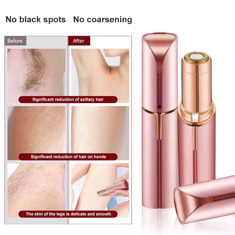 Electric Eyebrow Trimmer – Portable Lipstick Face Shaver Electric Eyebrow Trimmer HIP