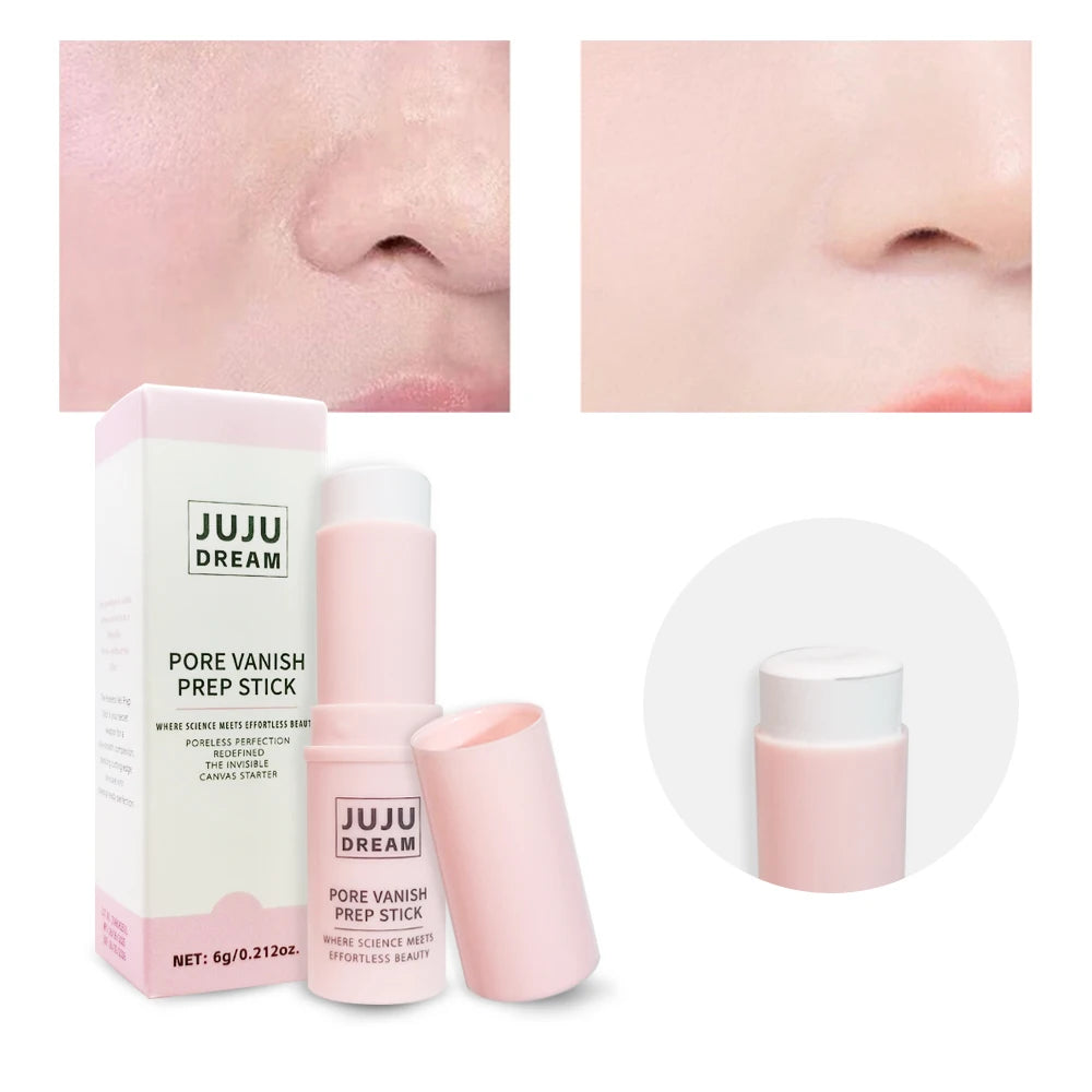 JUJU Dream Face Primer Stick – Matte & Shimmer Blur Makeup Primer Stick HIP