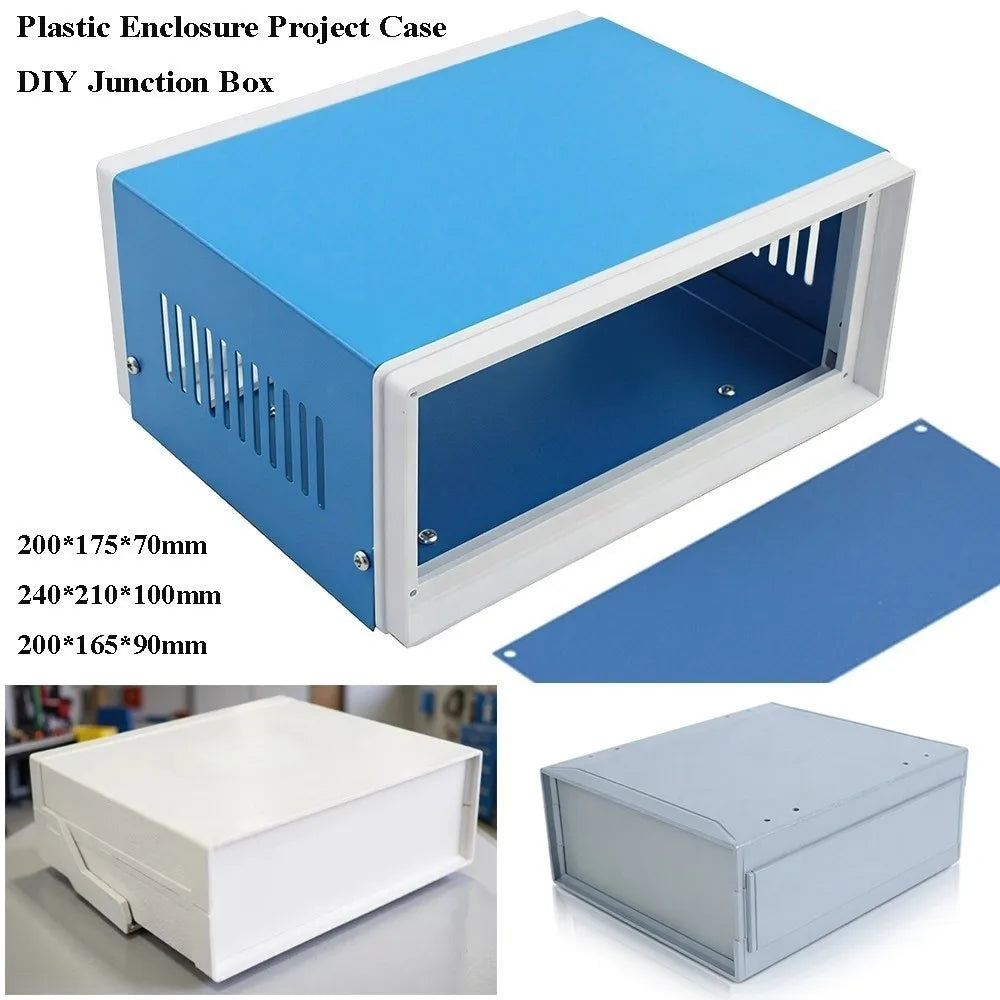 Grey DIY Junction Box Enclosure – 3 Sizes, Plastic & Iron Electrical Junction Box HIP