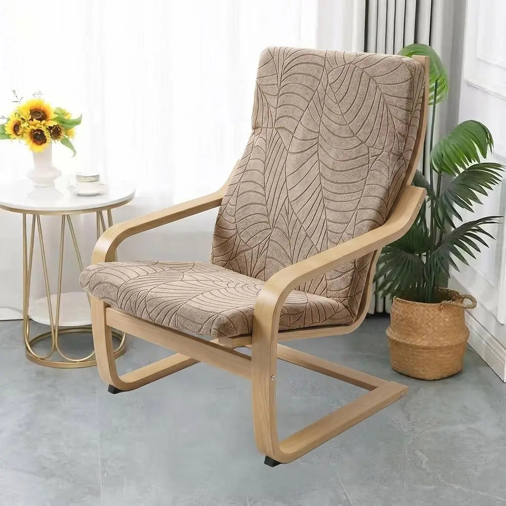 Stretch Jacquard Poang Chair Slipcover – Elastic Non-Slip Chair Slipcover HIP