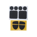 Carbon Fiber Controller Sticker & Joystick Cap Set 10/14 Pcs Controller Accessory Kit HIP A1