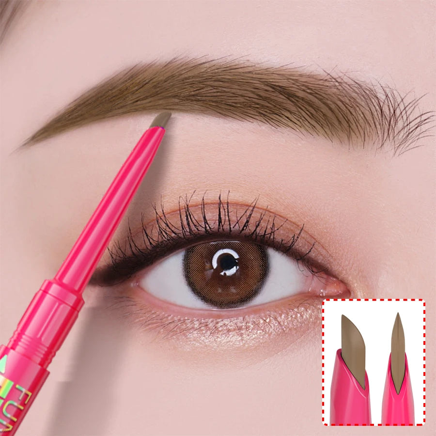 FUNPARK Waterproof Double-Ended Eyebrow Pen – 5 Colors Eyebrow Pencil Pen HIP