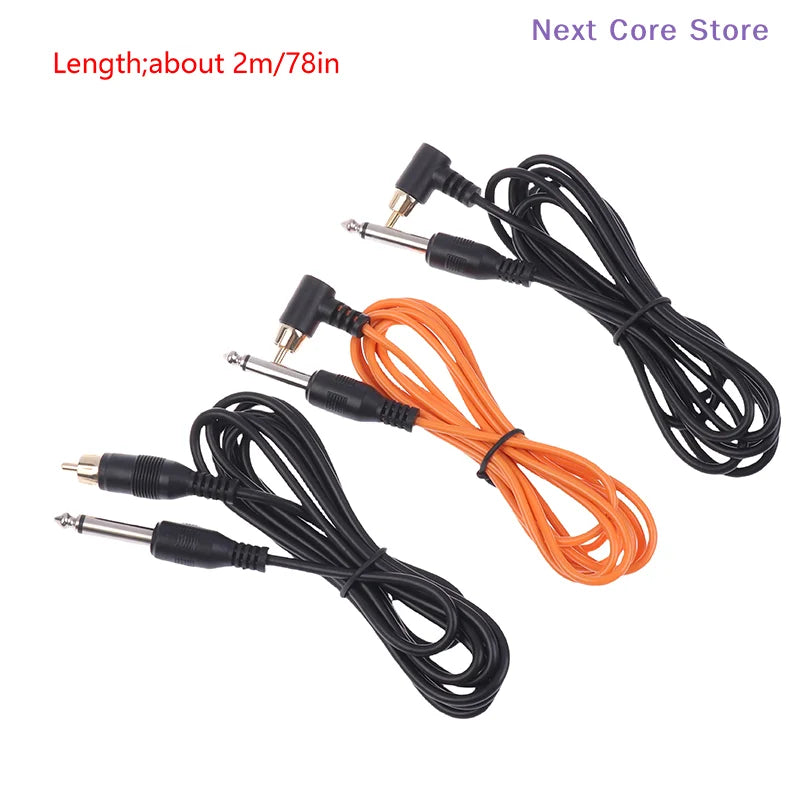 PVC Tattoo Clip Cord 0.5m – Power Supply Cable for Tattoo Machines Tattoo Machine Cord HIP