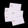 5-Pack SLE4442 Chip Blank White Contact Smart Cards ISO PVC Blank Smart Cards HIP 5PCS