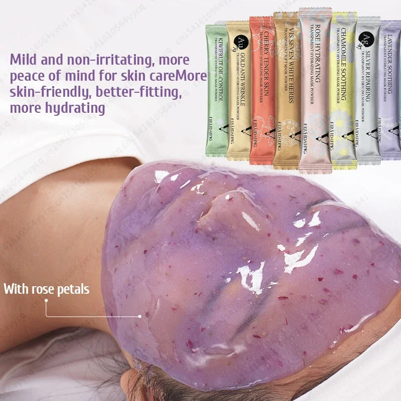 Rose Collagen Hydro Jelly Mask Powder – DIY Peel-Off Face Mask Peel-Off Face Mask HIP