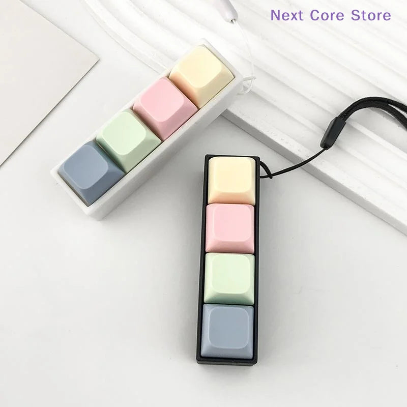 Finger Keyboard Keycap Clicker Fidget Toy – 2/3/4 Keys Fidget Clicker Toy HIP