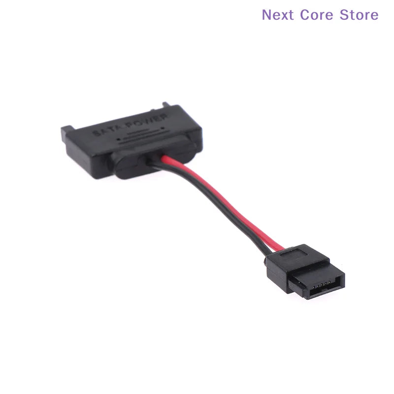 SATA 15-Pin to 6-Pin Slimline Power Adapter Cable 20AWG SATA Power Adapter HIP
