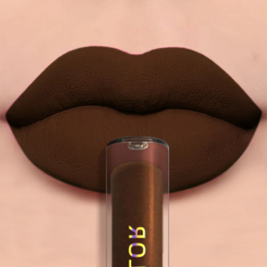 1Pcs Matte Waterproof Color Lip Gloss Lasting Liquid Lipstick Velvet Sexy Lip Glaze Makeup Lip tint Beauty lip stain Cosmetic HIP