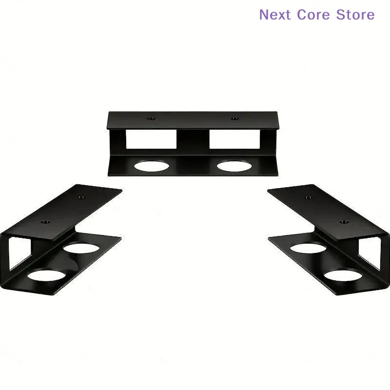 Metal Under-Desk Laptop Mount & Keyboard Storage Shelf Under-Desk Laptop Mount HIP