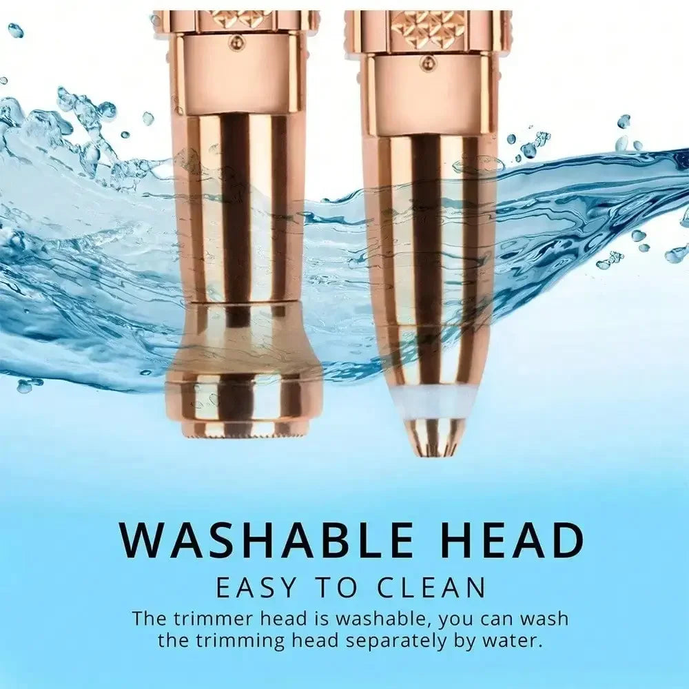 Electric Hair Remover & Eyebrow Trimmer for Women – Face & Body Electric Hair Epilator HIP