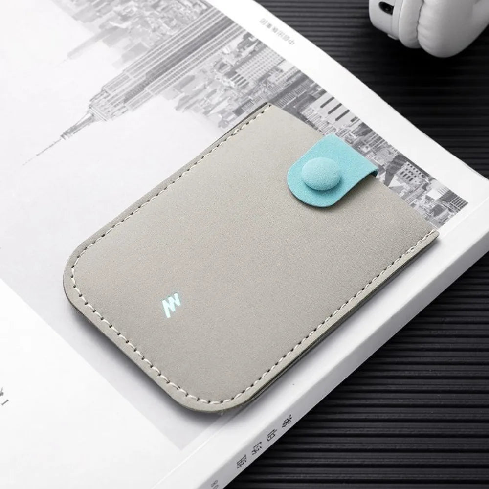 Slim PU Leather Pull-Out Card Wallet – 4 Card Slots Card Holder Wallet HIP