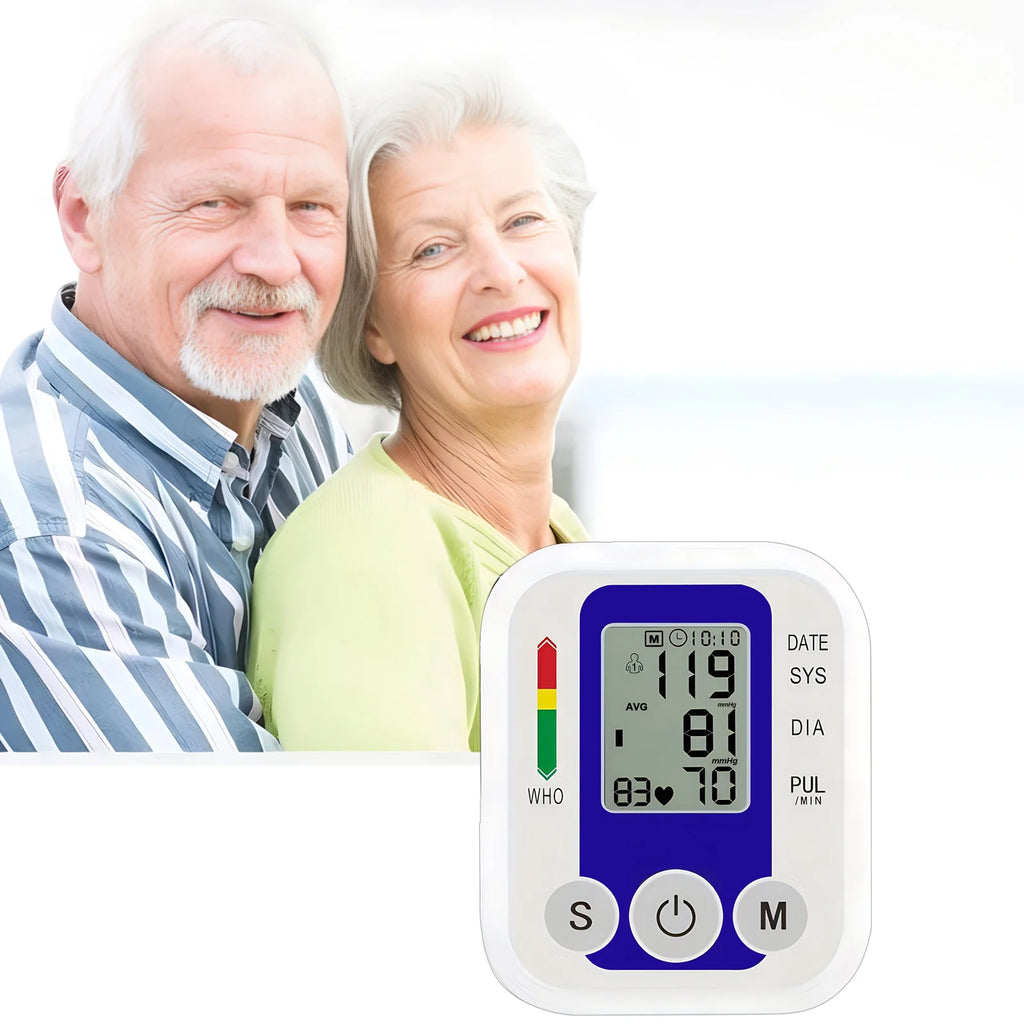 Digital Arm Blood Pressure Monitor – Automatic BP & Pulse Blood Pressure Monitor HIP