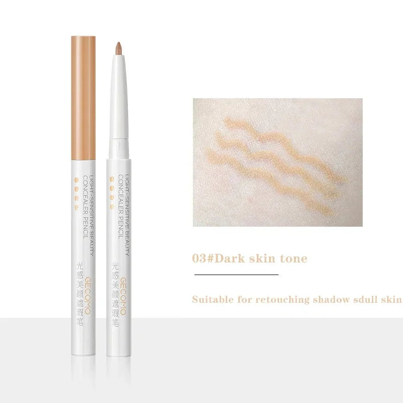 Lying Silkworm Full Cover Concealer Cover Stick Pencil Conceal Spot Blemish Foundation Waterproof Eyebrow Lip Contouring Makeup HIP 03