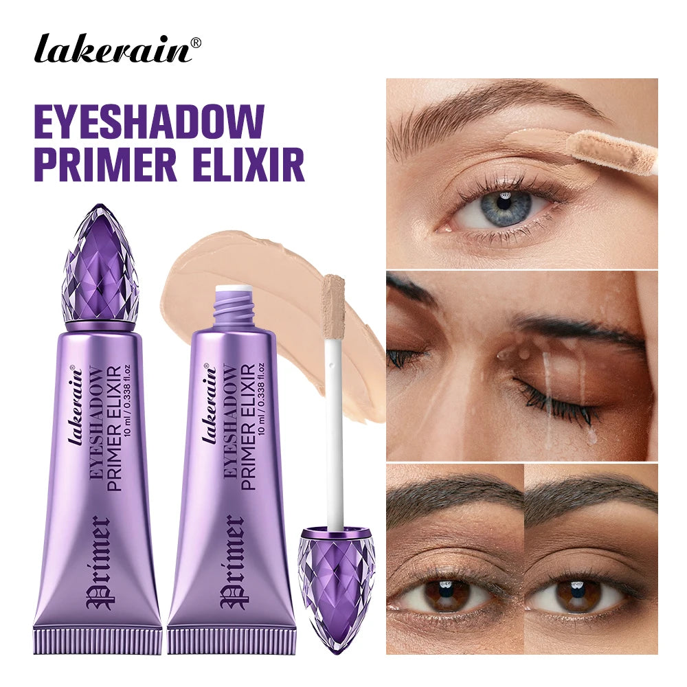 Nude Eyeshadow Primer Potion Waterproof Eye Base Primer Long Lasting Smooth Eye Makeup Cosmetics HIP 2pcs