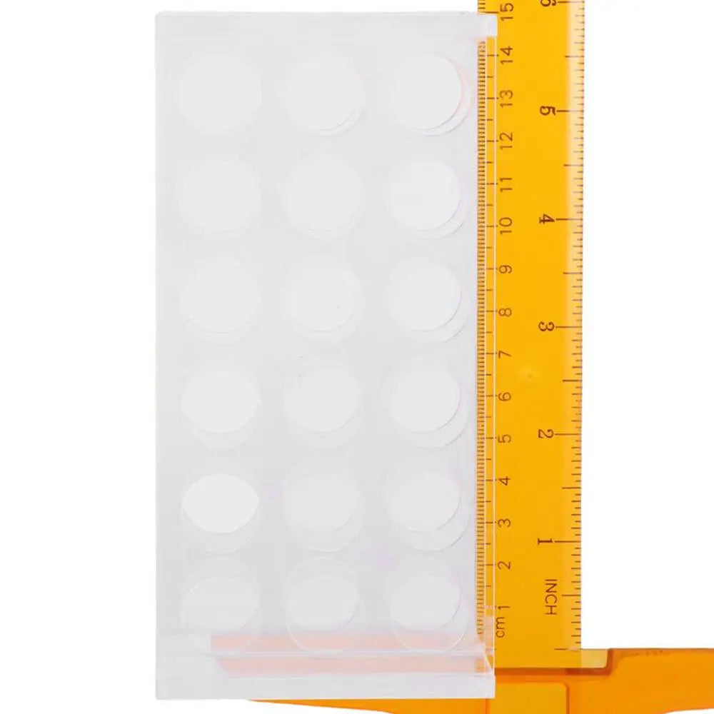 Clear Acrylic Test Tube Rack 18-Hole Stand – 10ml & 15ml Tubes Test Tube Rack HIP