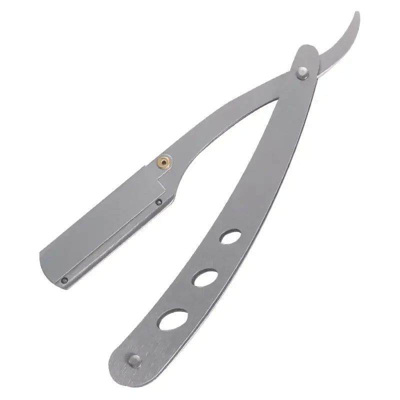 Men's Folding Straight Razor – Stainless Steel Barber Shaver Folding Straight Razor HIP C634-1 razor