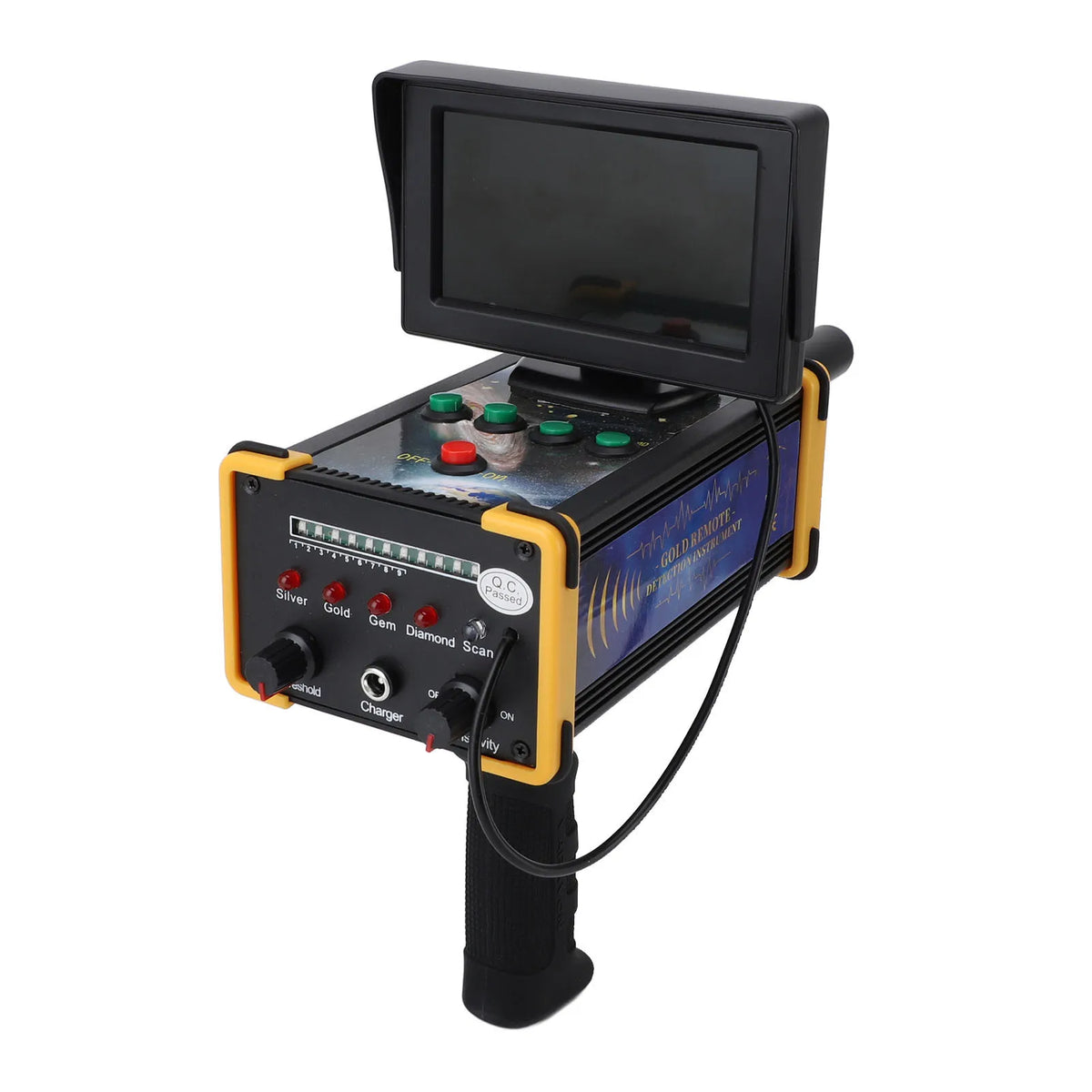 20m Depth GRM5 Metal Detector High Sensitivity Precise Detection 400 to 470mhz Metal Scanning Device for Gold Silver HIP