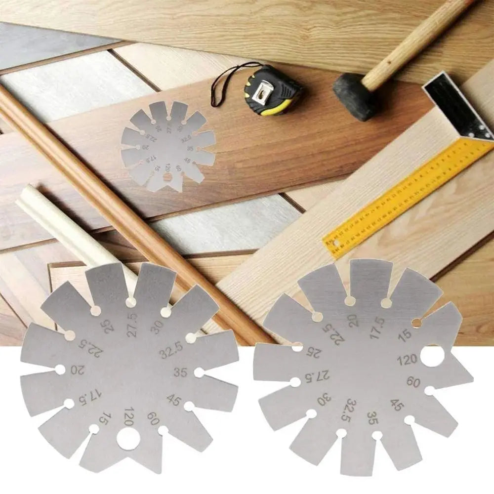 Stainless Steel Bevel Gauge Angle Protractor 15°–120° Angle Measuring Tool HIP