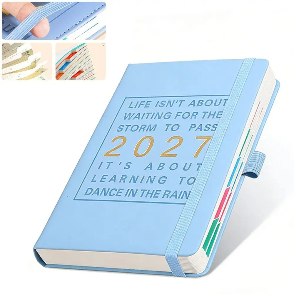 A5 2027 Daily Planner – 365-Day Schedule Book & Calendar Daily Planner Notebook HIP