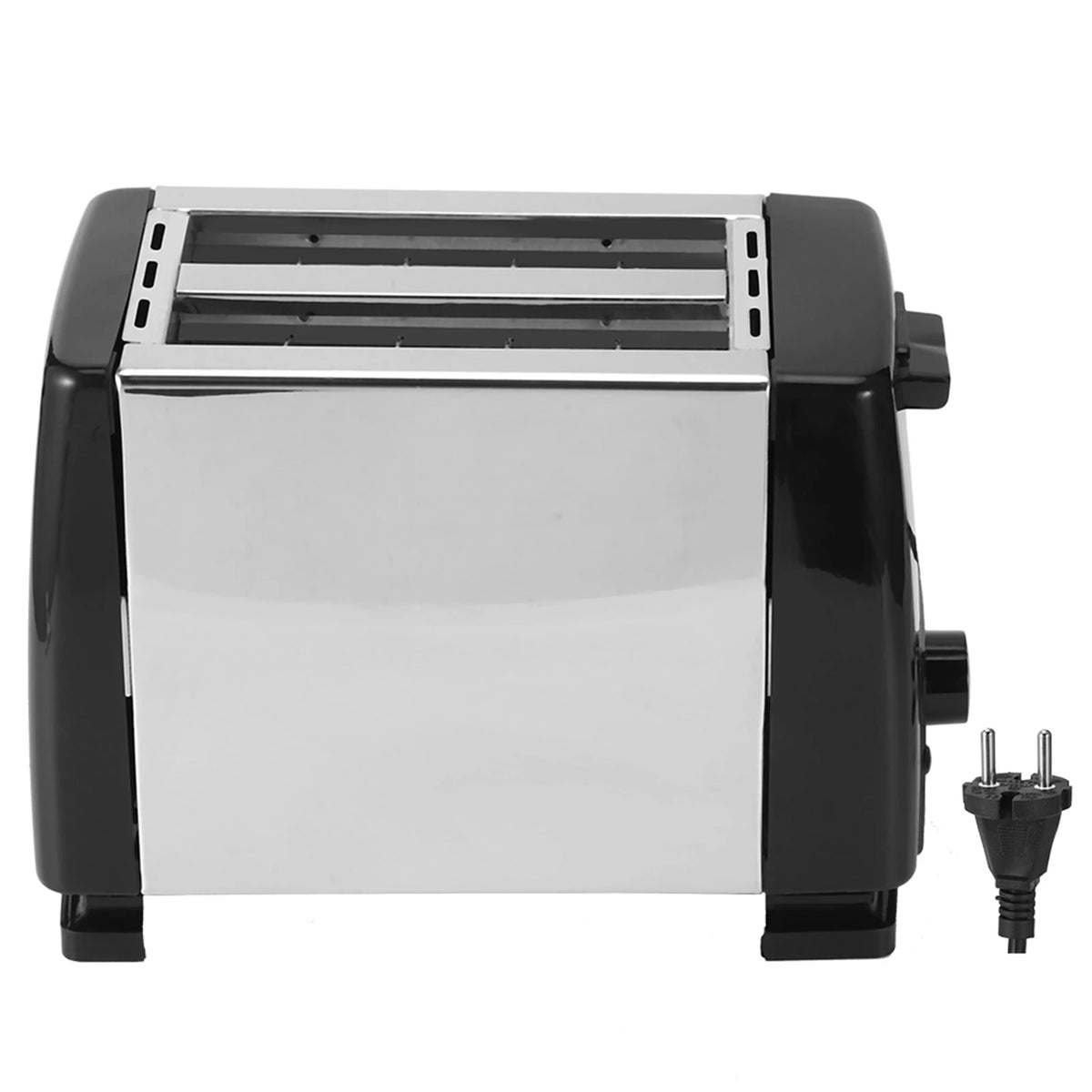 650-850W Bread Toasters 650‑850W 2 Bread Toasters 6 Gears Breakfast Cooking Machine Black Breakfast Cooking Machine HIP black 220V-240V EU Plug