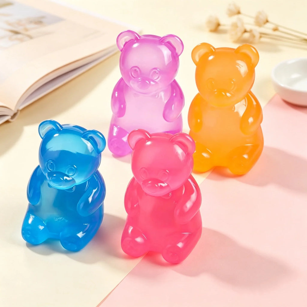 Gummy Bear Squeeze Fidget Toy – Colorful Party Gift Squeeze Fidget Toy HIP