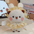 Bubu & Dudu 12cm Panda Plush Pendant Doll | Outfit Change