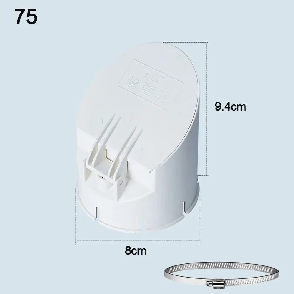 PVC Drainage Pipe Cap 50–160mm Anti-Odor Floor Drain Cover Drain Pipe Cap HIP -75