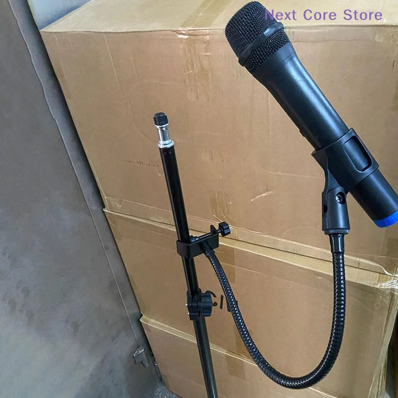 360° Flexible Gooseneck Mic Stand with Metal Table Clamp Microphone Stand HIP