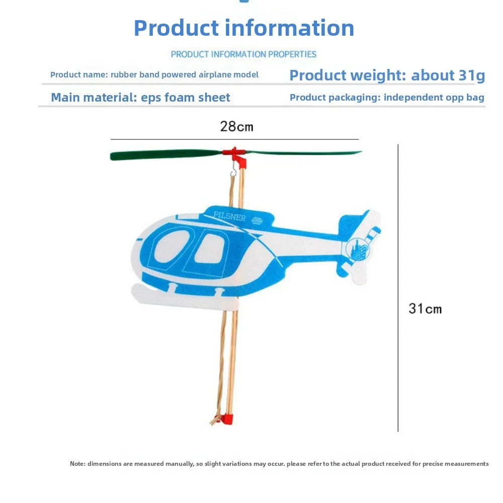 DIY Foam Airplane Glider Toy – Lightweight, Easy Assembly Foam Glider Toy HIP