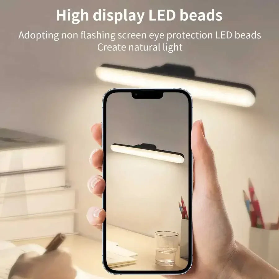 Magnetic Mirror Front Makeup Light LED Touch Night Light USB Eye Protection Reading Lamp For Dormitory Wardrobe Closet Bathroom HIP