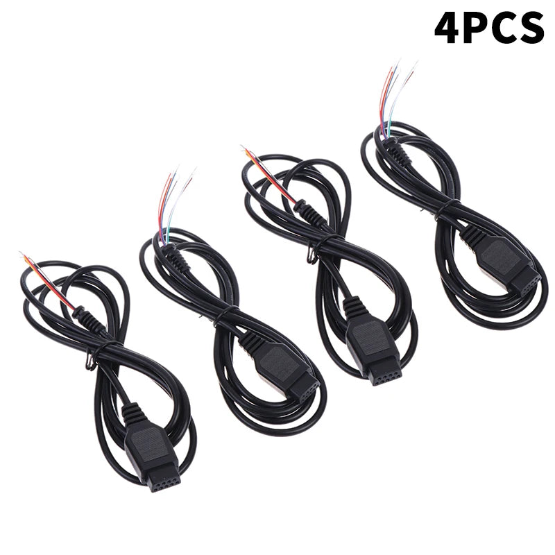 Mega Drive 2 Controller Extension Cable 9-Pin 1.5m | MD2 Controller Extension Cable HIP 4PCS