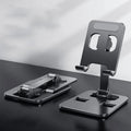OLPAY Foldable Aluminum Tablet & Phone Stand – Universal Tablet Phone Stand HIP Black 1pc