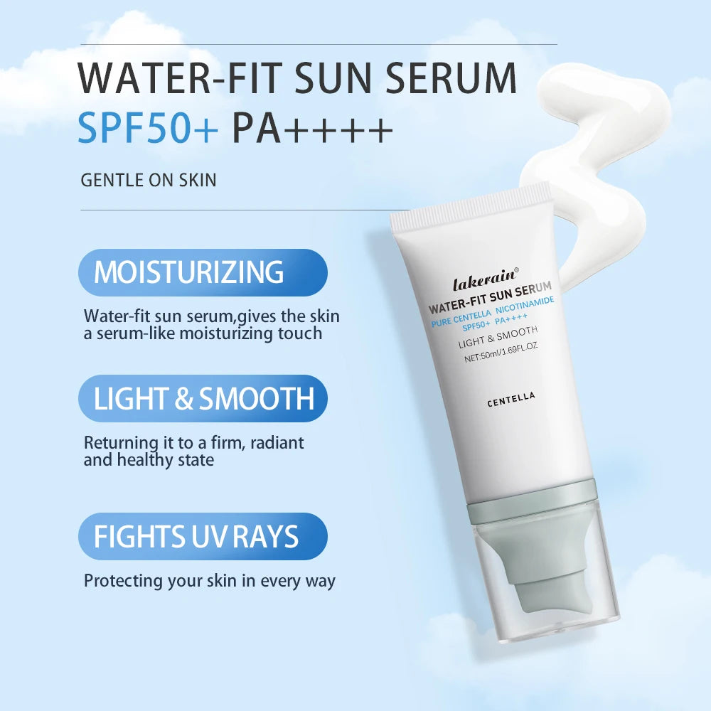 SPF 50+ UV Protective Anti Oxidant sun block Isolation cream High Sun Protection Hydrating Moisturizing Skin Sun Lotion Makeup HIP