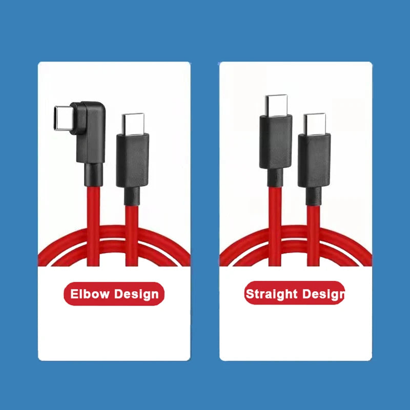 135W USB-C Fast Charge Cable for ZTE Nubia Red Magic – 6A PD USB-C Charging Cable HIP